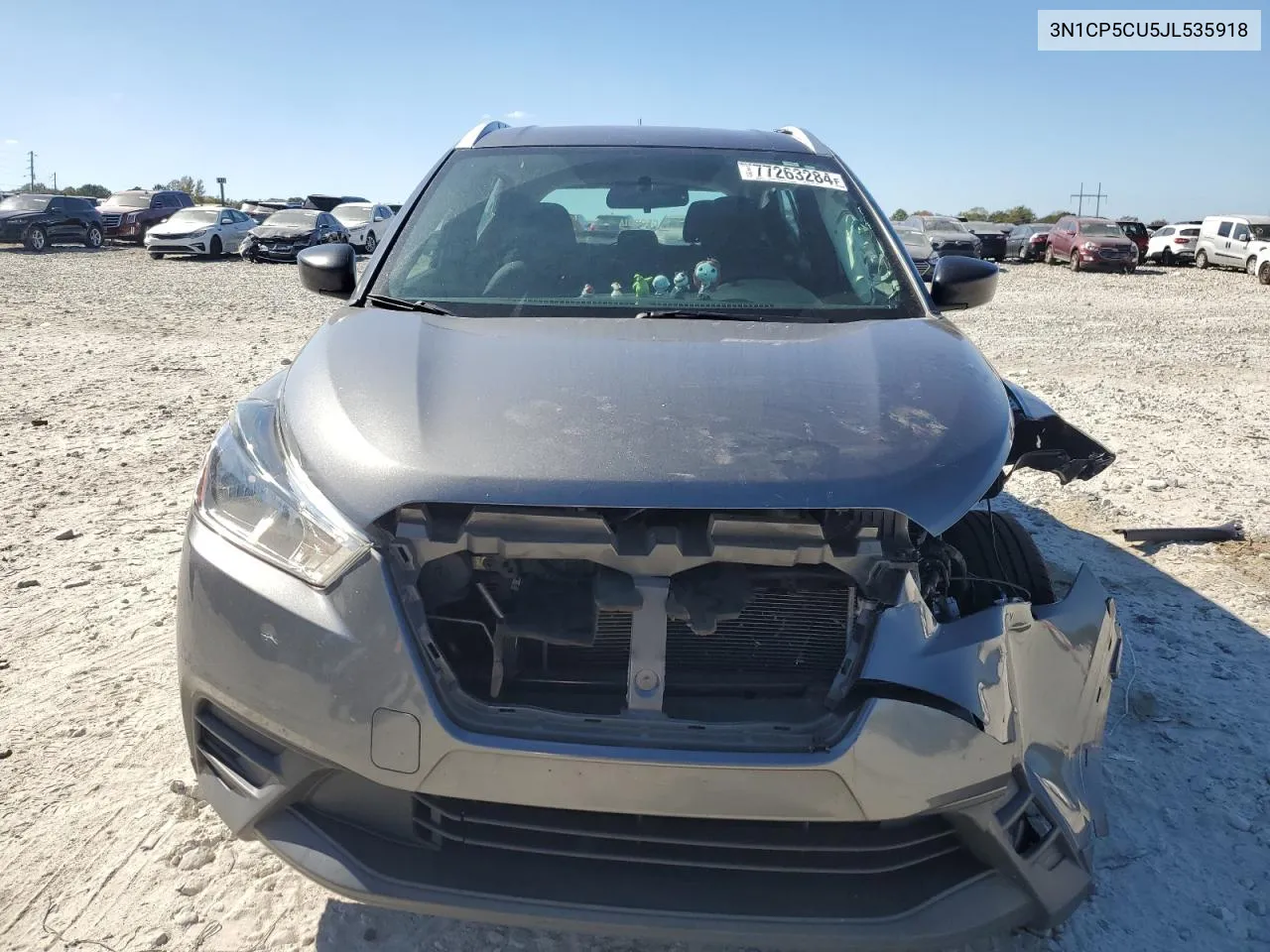 2018 Nissan Kicks S VIN: 3N1CP5CU5JL535918 Lot: 77263284