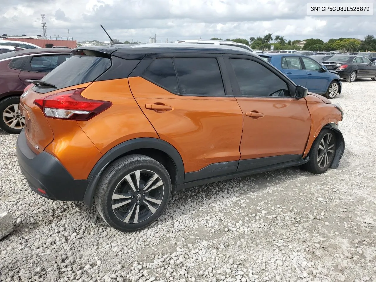 2018 Nissan Kicks S VIN: 3N1CP5CU8JL528879 Lot: 77303144