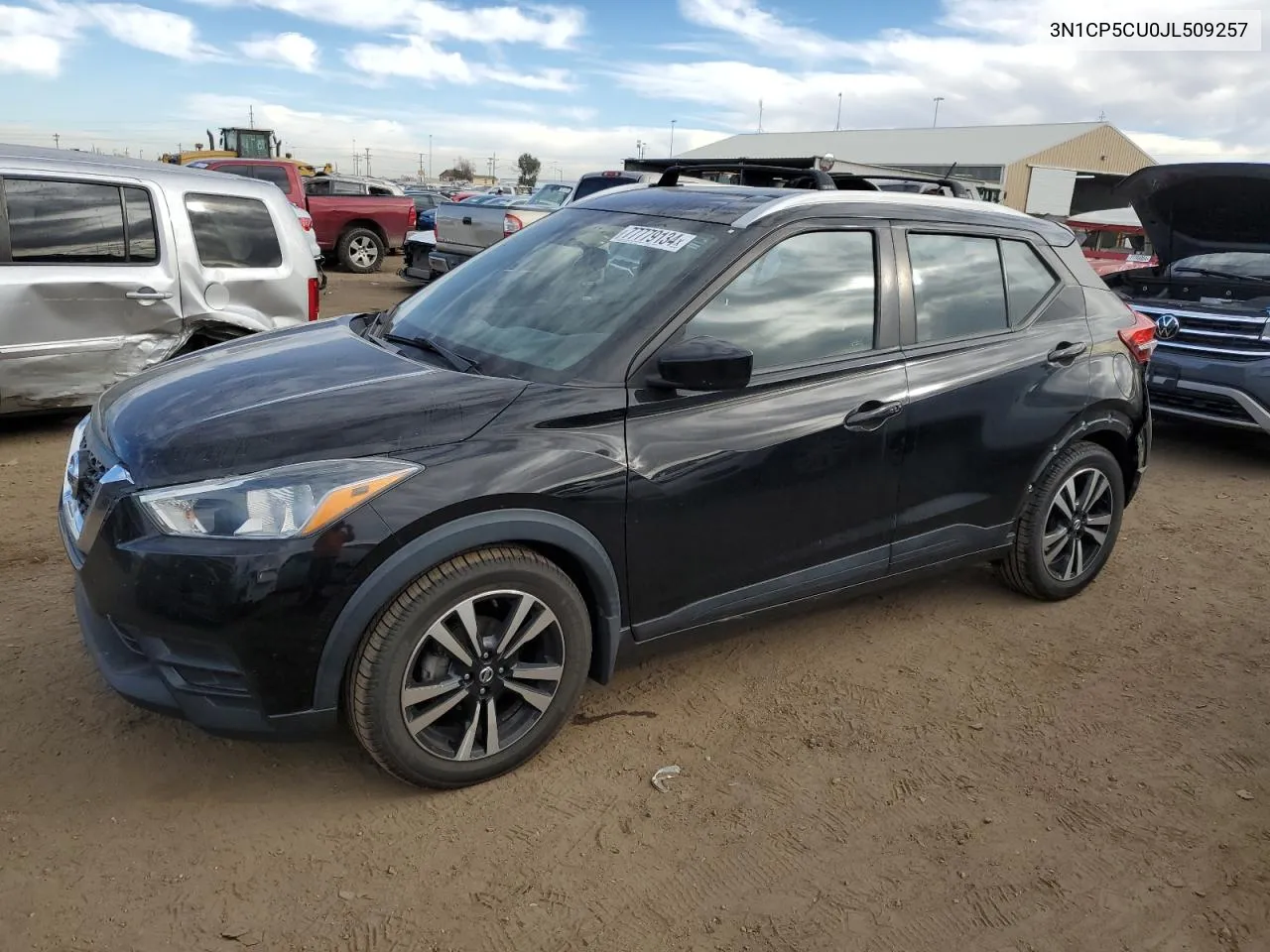 2018 Nissan Kicks S VIN: 3N1CP5CU0JL509257 Lot: 77779134