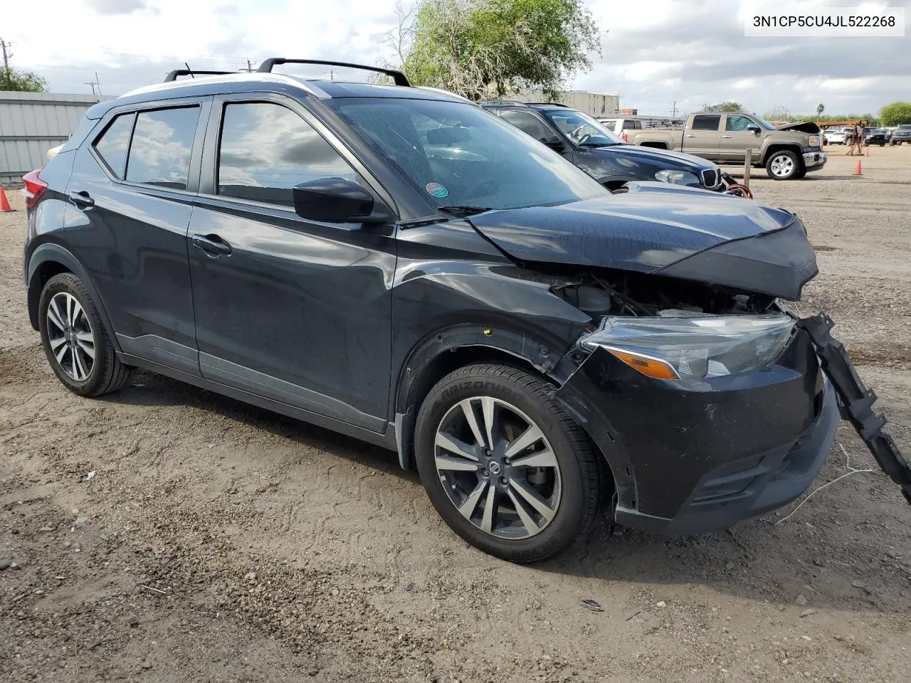 2018 Nissan Kicks S VIN: 3N1CP5CU4JL522268 Lot: 77908024