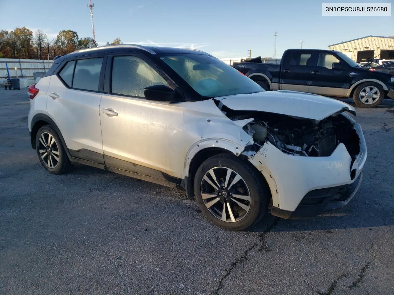 2018 Nissan Kicks S VIN: 3N1CP5CU8JL526680 Lot: 78827154