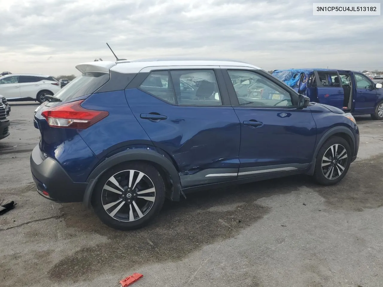 2018 Nissan Kicks S VIN: 3N1CP5CU4JL513182 Lot: 79204294