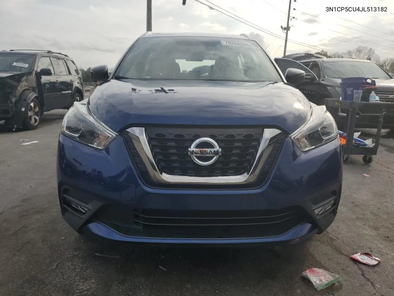 2018 Nissan Kicks S VIN: 3N1CP5CU4JL513182 Lot: 79204294