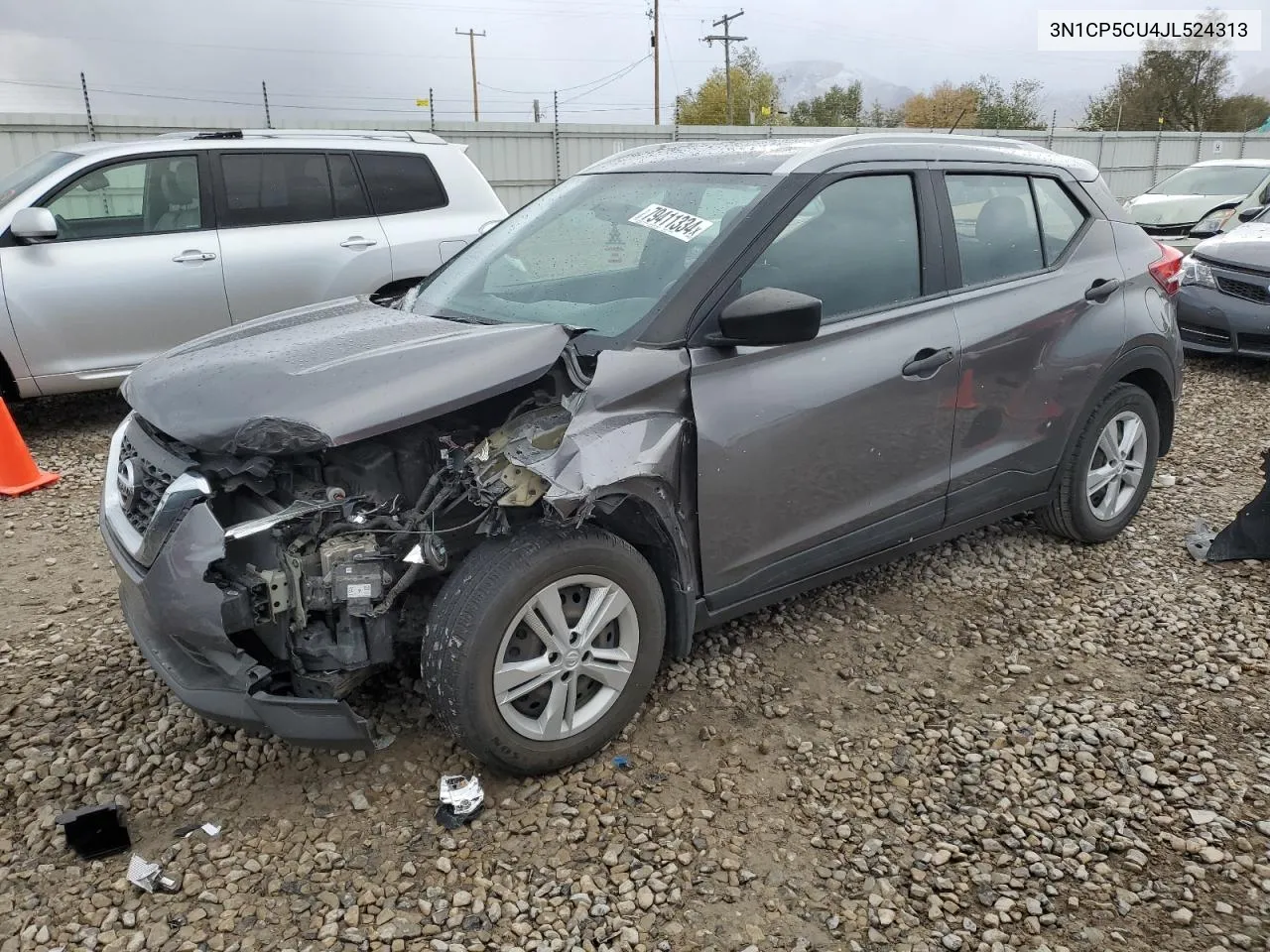 2018 Nissan Kicks S VIN: 3N1CP5CU4JL524313 Lot: 79411334