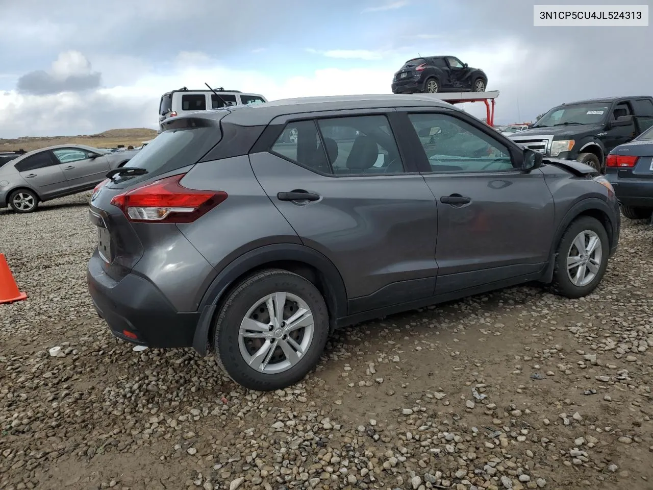 2018 Nissan Kicks S VIN: 3N1CP5CU4JL524313 Lot: 79411334