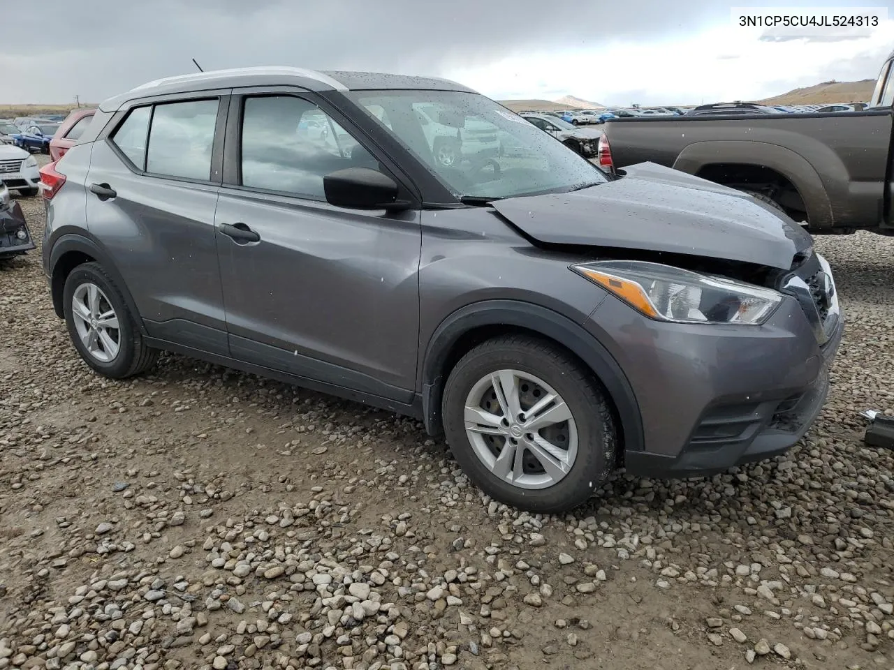 2018 Nissan Kicks S VIN: 3N1CP5CU4JL524313 Lot: 79411334