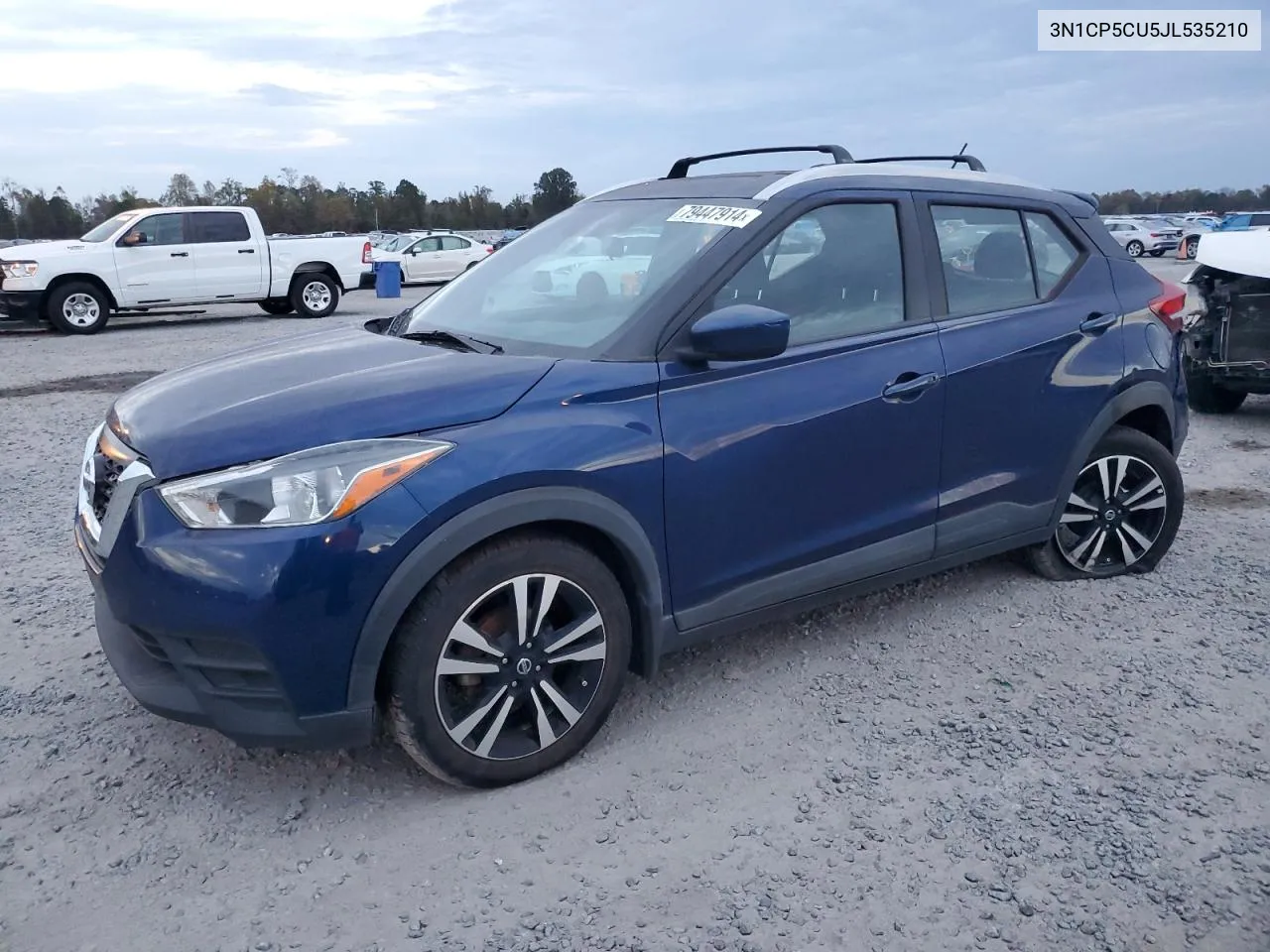 2018 Nissan Kicks S VIN: 3N1CP5CU5JL535210 Lot: 79447914