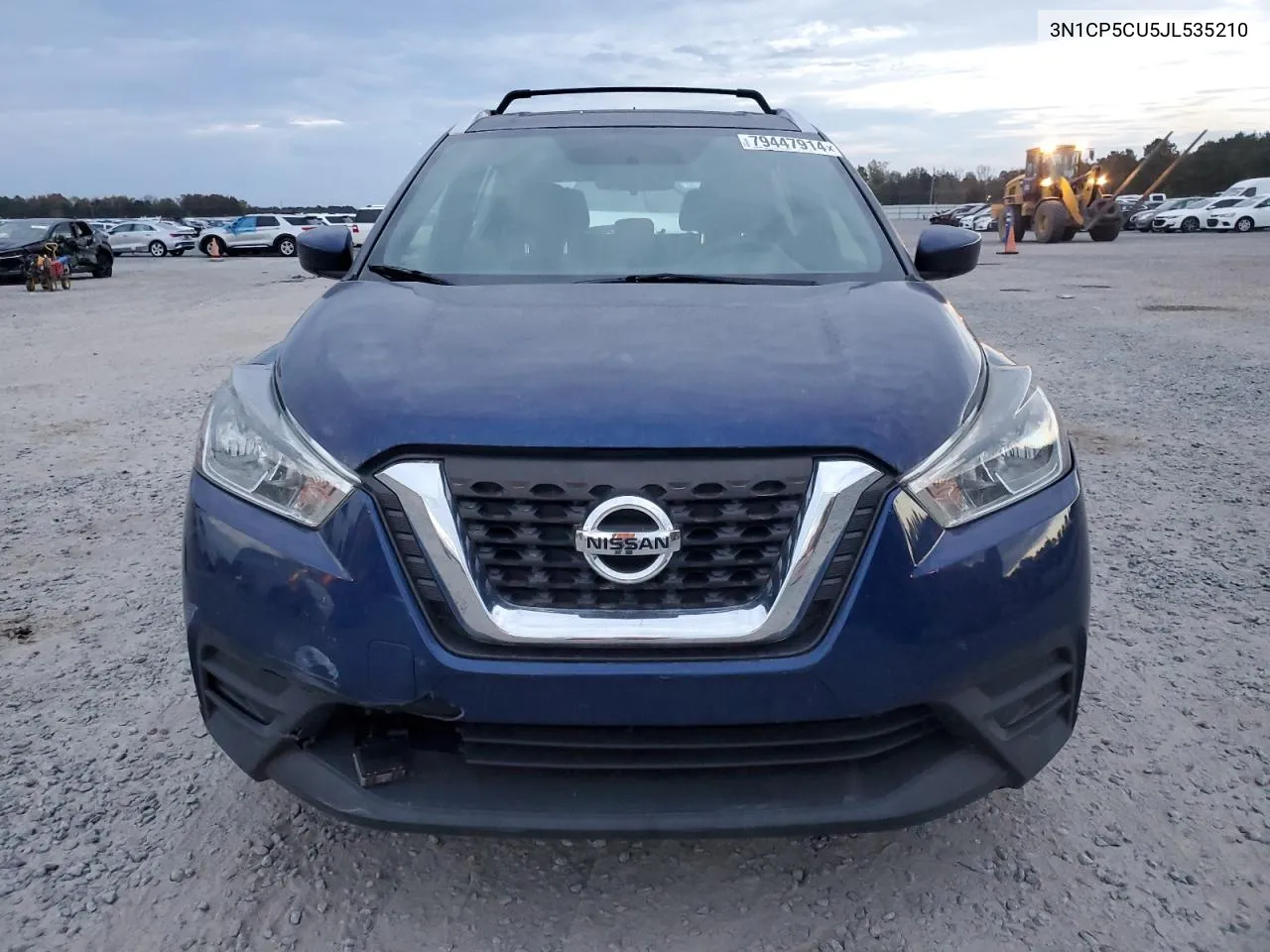 2018 Nissan Kicks S VIN: 3N1CP5CU5JL535210 Lot: 79447914