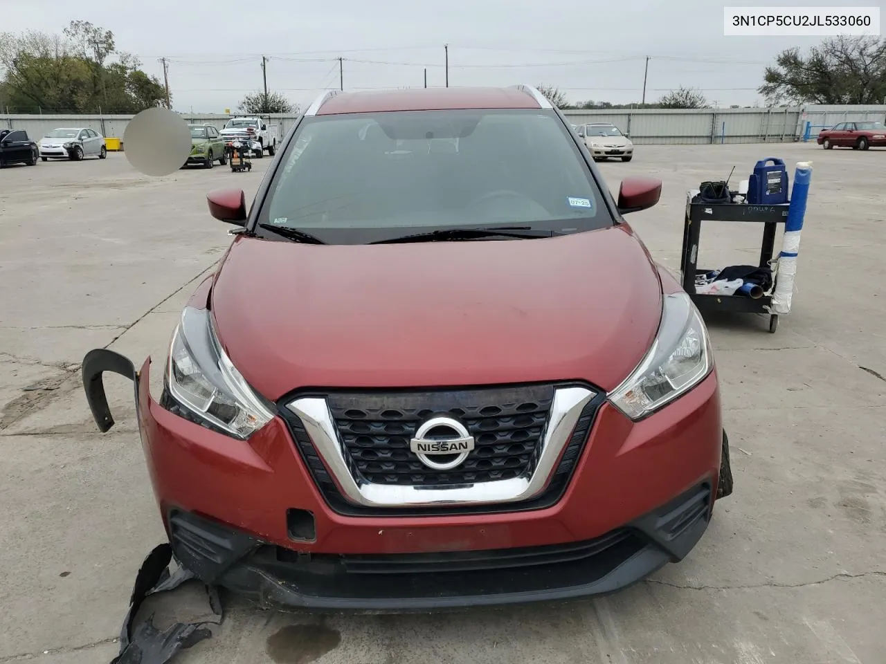 2018 Nissan Kicks S VIN: 3N1CP5CU2JL533060 Lot: 79449224