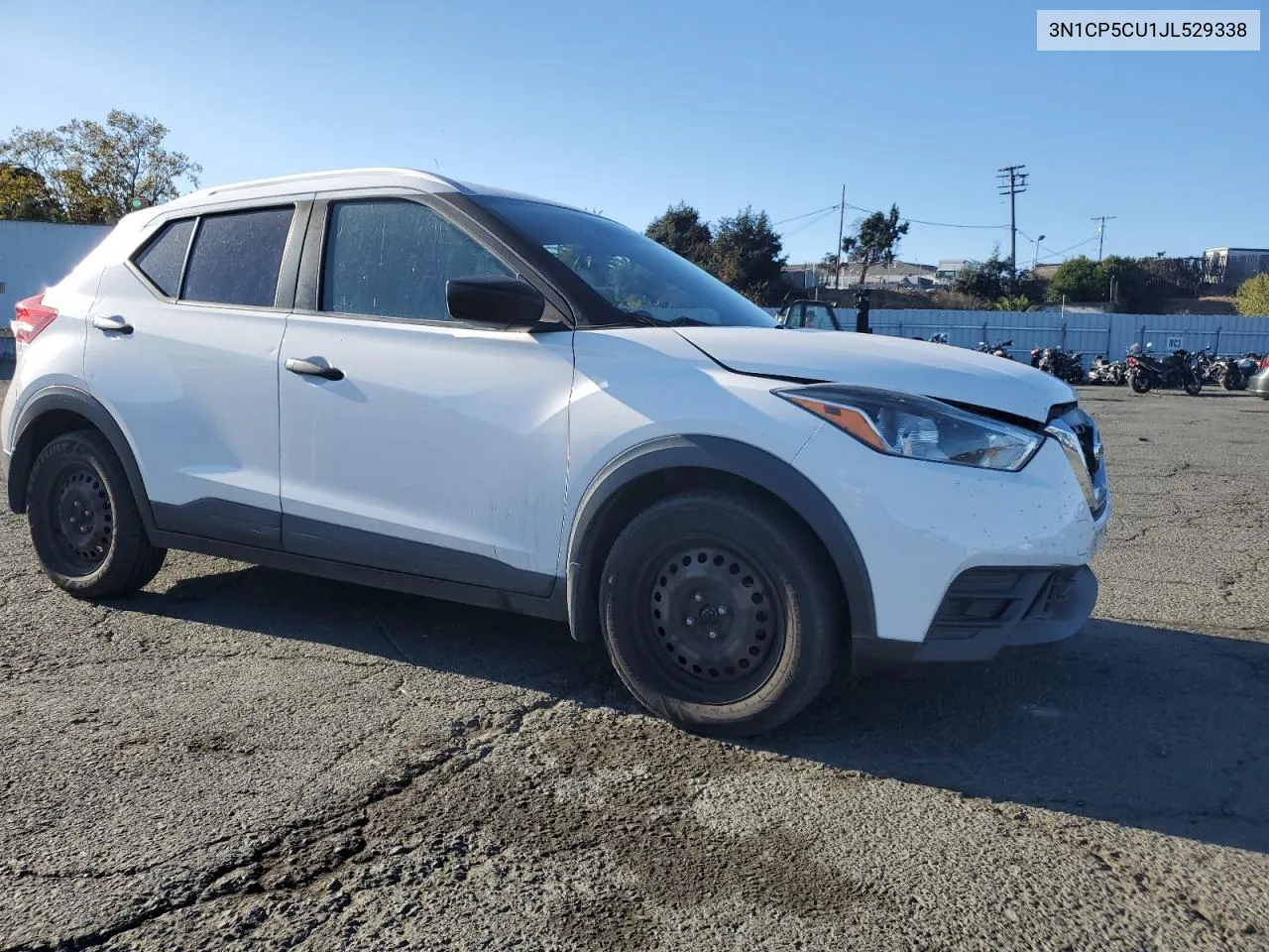 2018 Nissan Kicks S VIN: 3N1CP5CU1JL529338 Lot: 79634094