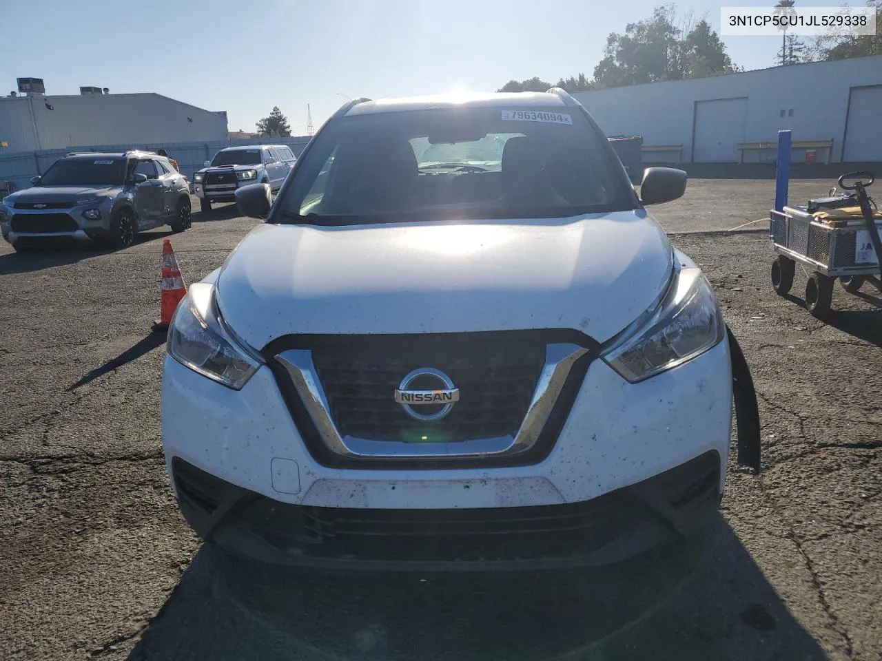 2018 Nissan Kicks S VIN: 3N1CP5CU1JL529338 Lot: 79634094