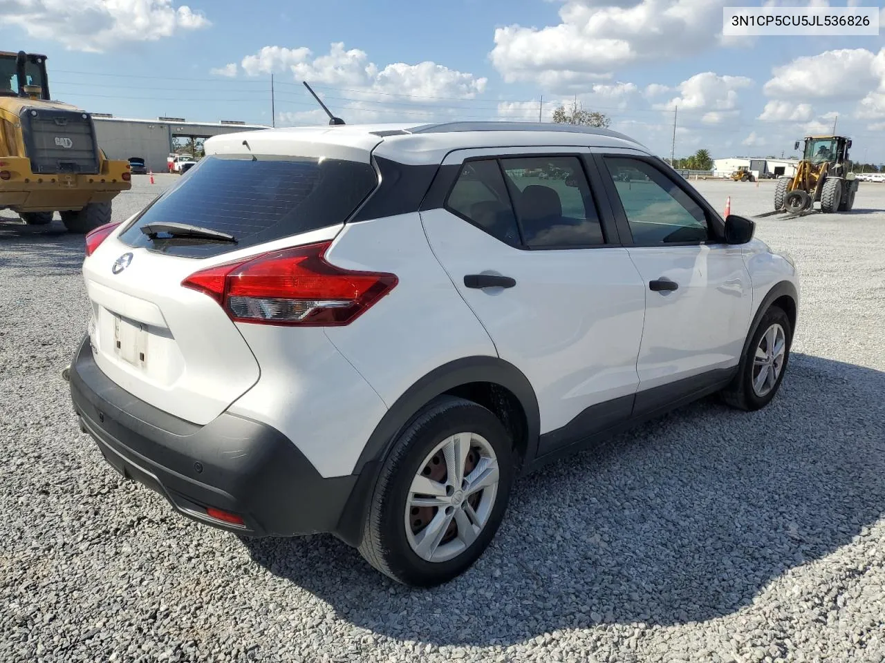 2018 Nissan Kicks S VIN: 3N1CP5CU5JL536826 Lot: 80082194