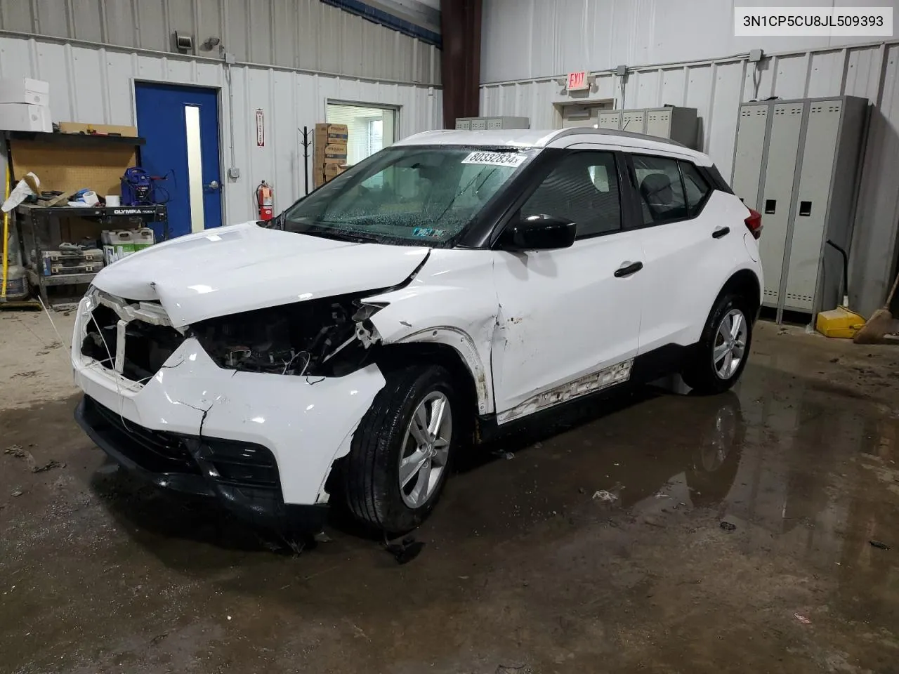 2018 Nissan Kicks S VIN: 3N1CP5CU8JL509393 Lot: 80332834