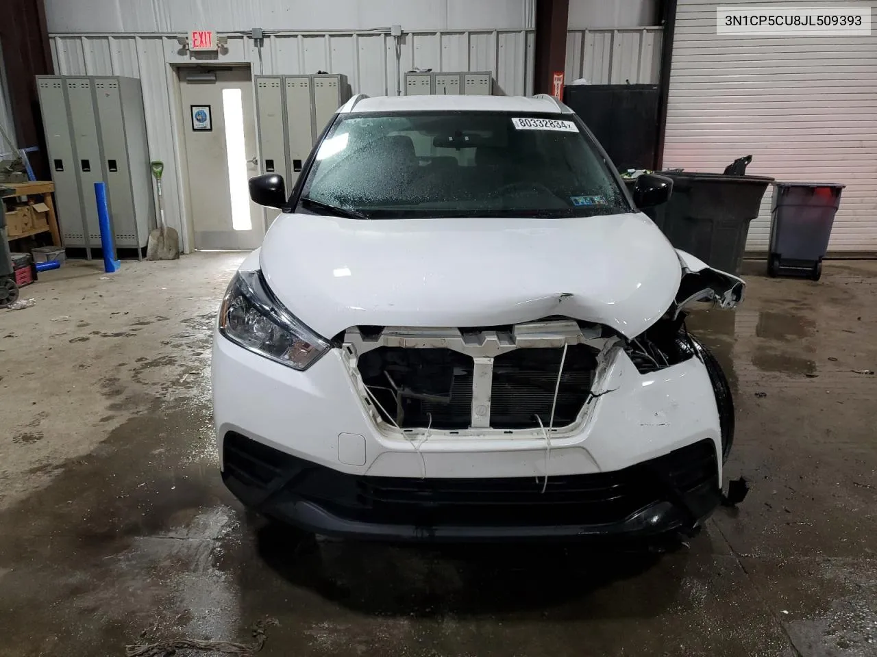 2018 Nissan Kicks S VIN: 3N1CP5CU8JL509393 Lot: 80332834