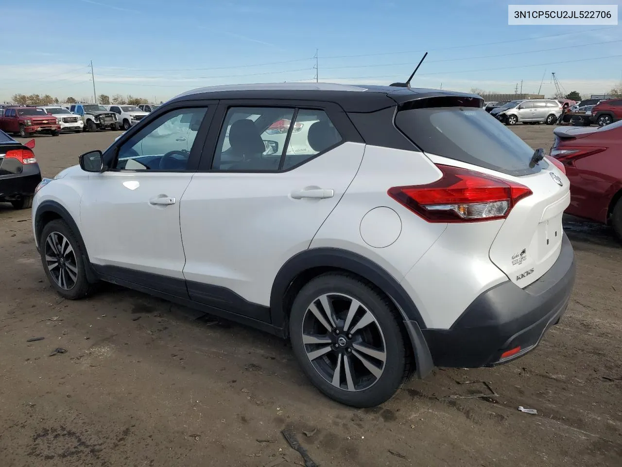 2018 Nissan Kicks S VIN: 3N1CP5CU2JL522706 Lot: 81823644