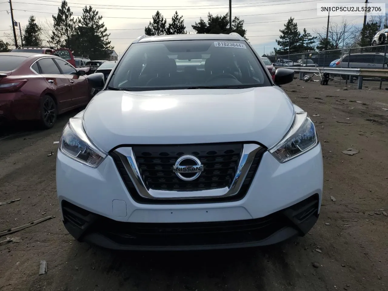 2018 Nissan Kicks S VIN: 3N1CP5CU2JL522706 Lot: 81823644