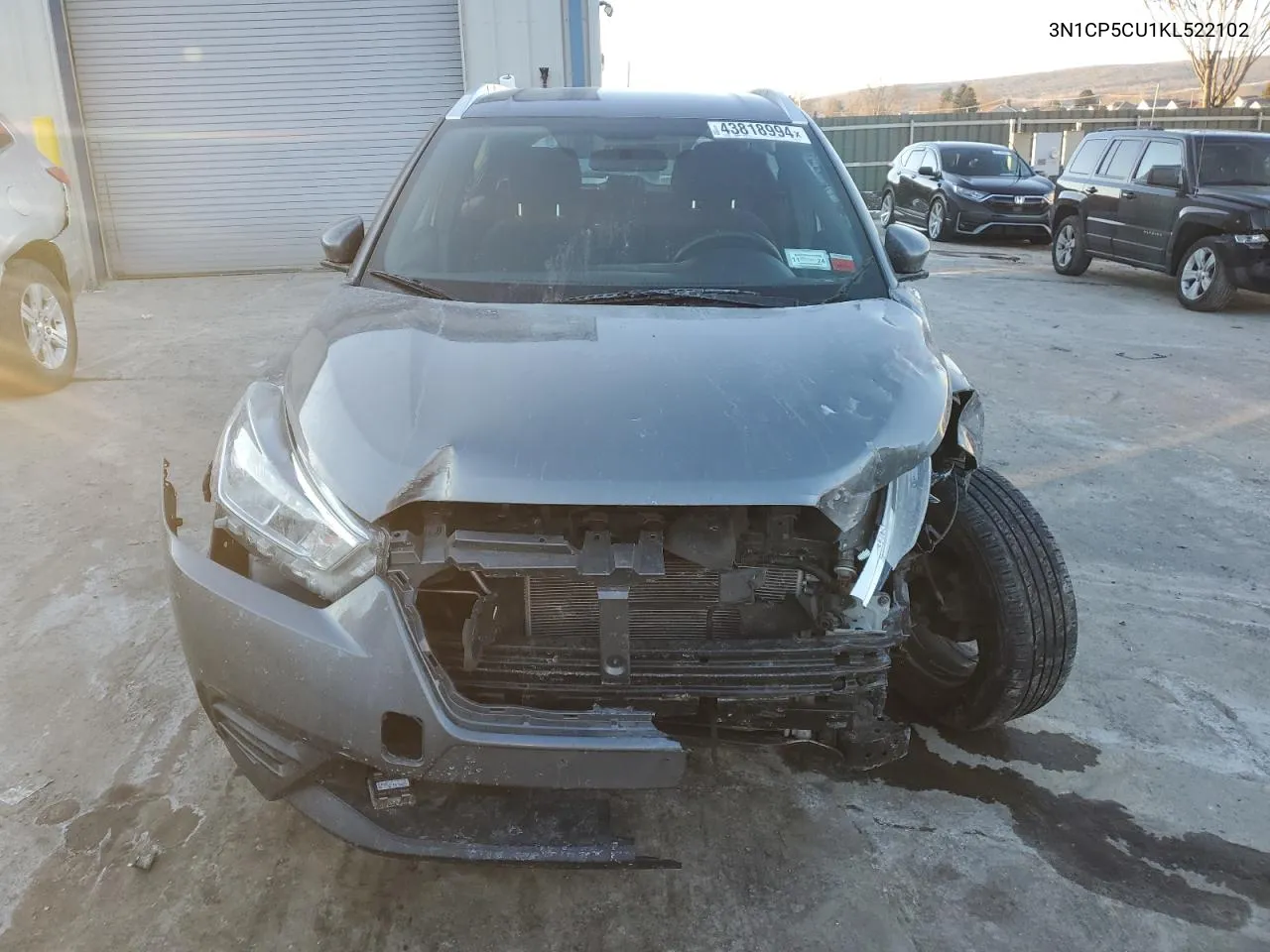 3N1CP5CU1KL522102 2019 Nissan Kicks S