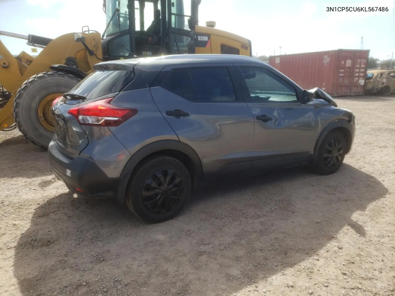 3N1CP5CU6KL567486 2019 Nissan Kicks S