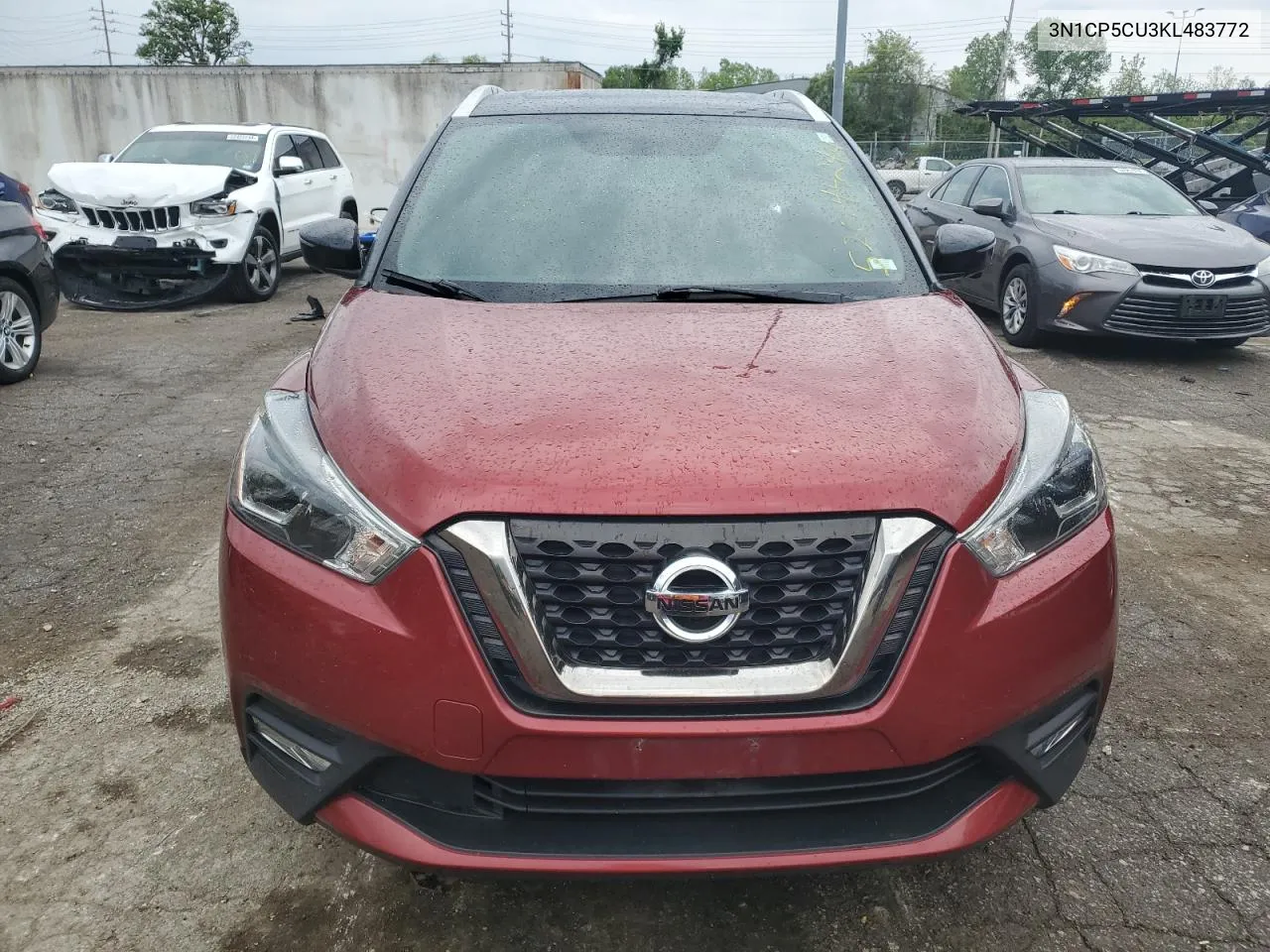 3N1CP5CU3KL483772 2019 Nissan Kicks S