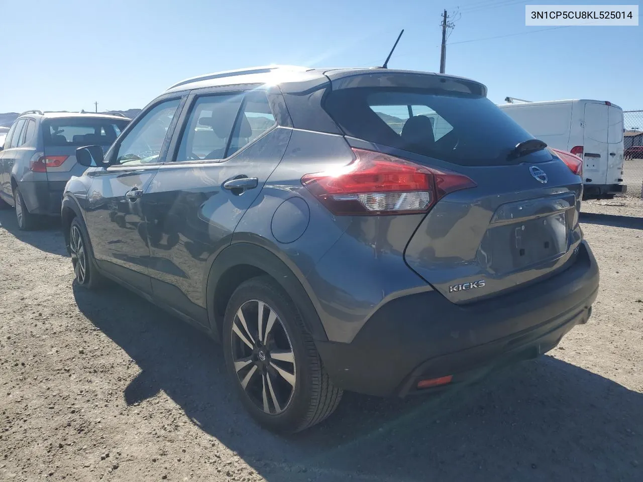 2019 Nissan Kicks S VIN: 3N1CP5CU8KL525014 Lot: 54210284