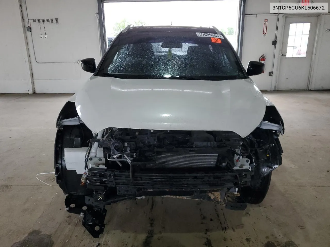 2019 Nissan Kicks S VIN: 3N1CP5CU6KL506672 Lot: 55099564