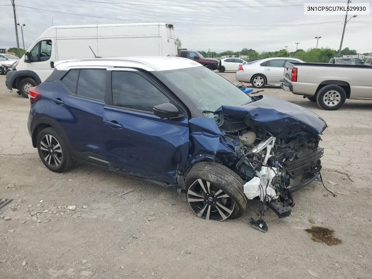 2019 Nissan Kicks S VIN: 3N1CP5CU7KL529930 Lot: 56050894