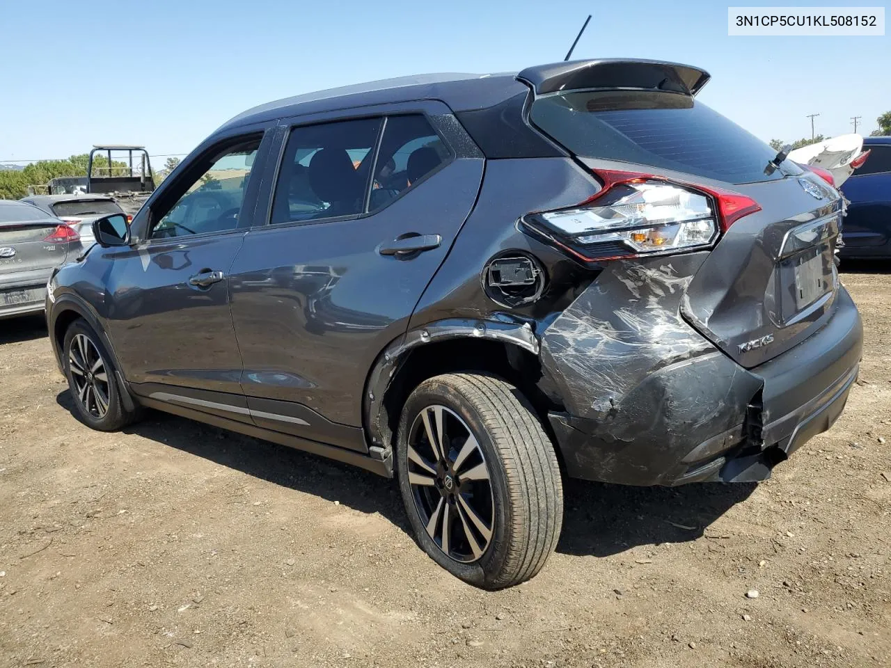 2019 Nissan Kicks S VIN: 3N1CP5CU1KL508152 Lot: 63355324