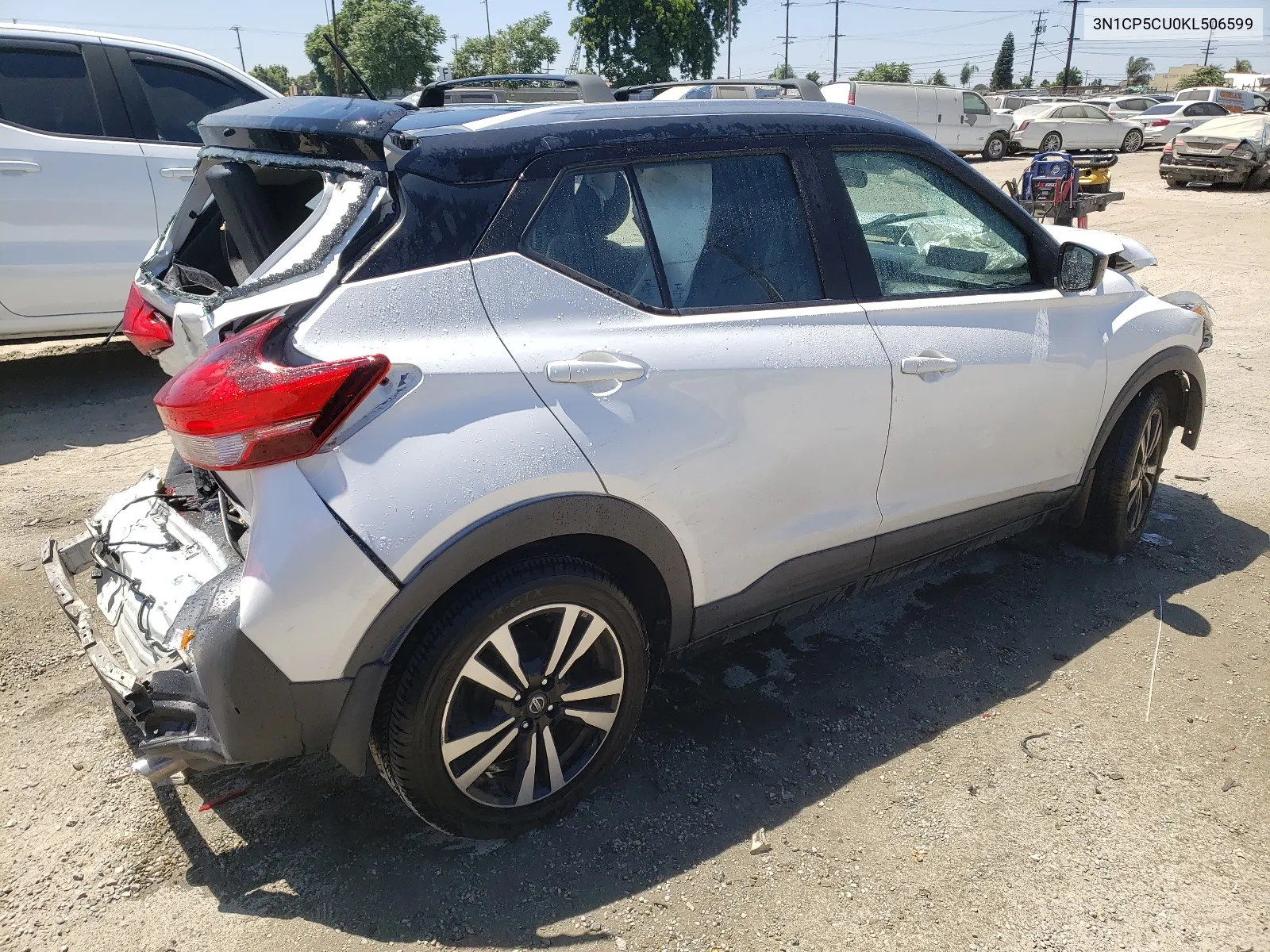 2019 Nissan Kicks S VIN: 3N1CP5CU0KL506599 Lot: 64838154