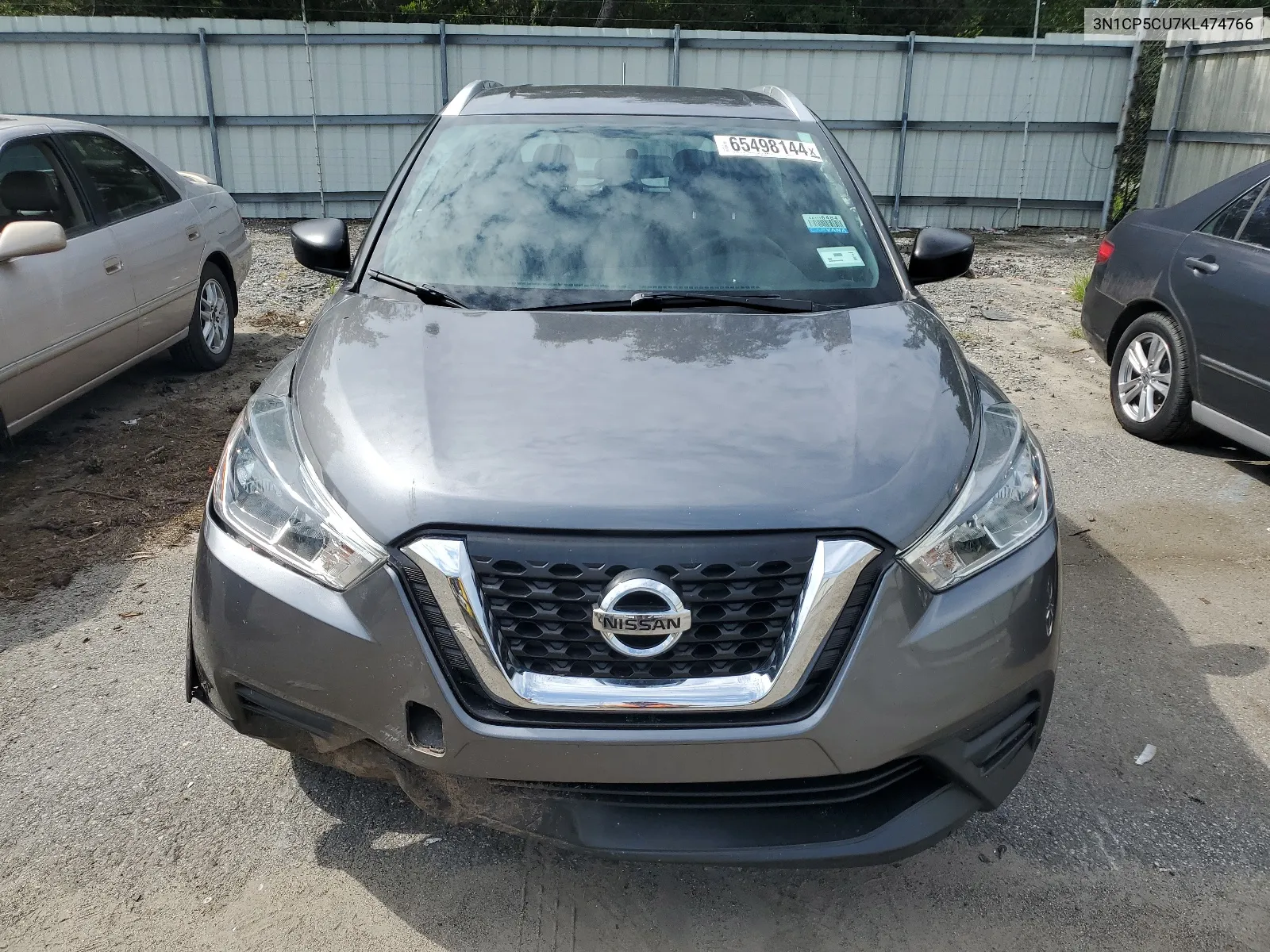 2019 Nissan Kicks S VIN: 3N1CP5CU7KL474766 Lot: 65498144