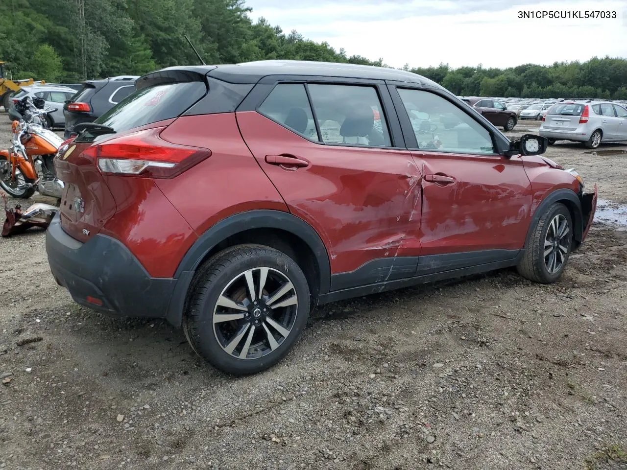 2019 Nissan Kicks S VIN: 3N1CP5CU1KL547033 Lot: 66080984