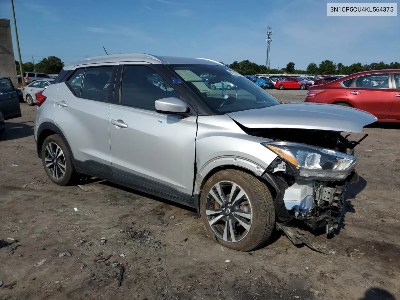 2019 Nissan Kicks S VIN: 3N1CP5CU4KL564375 Lot: 66796074