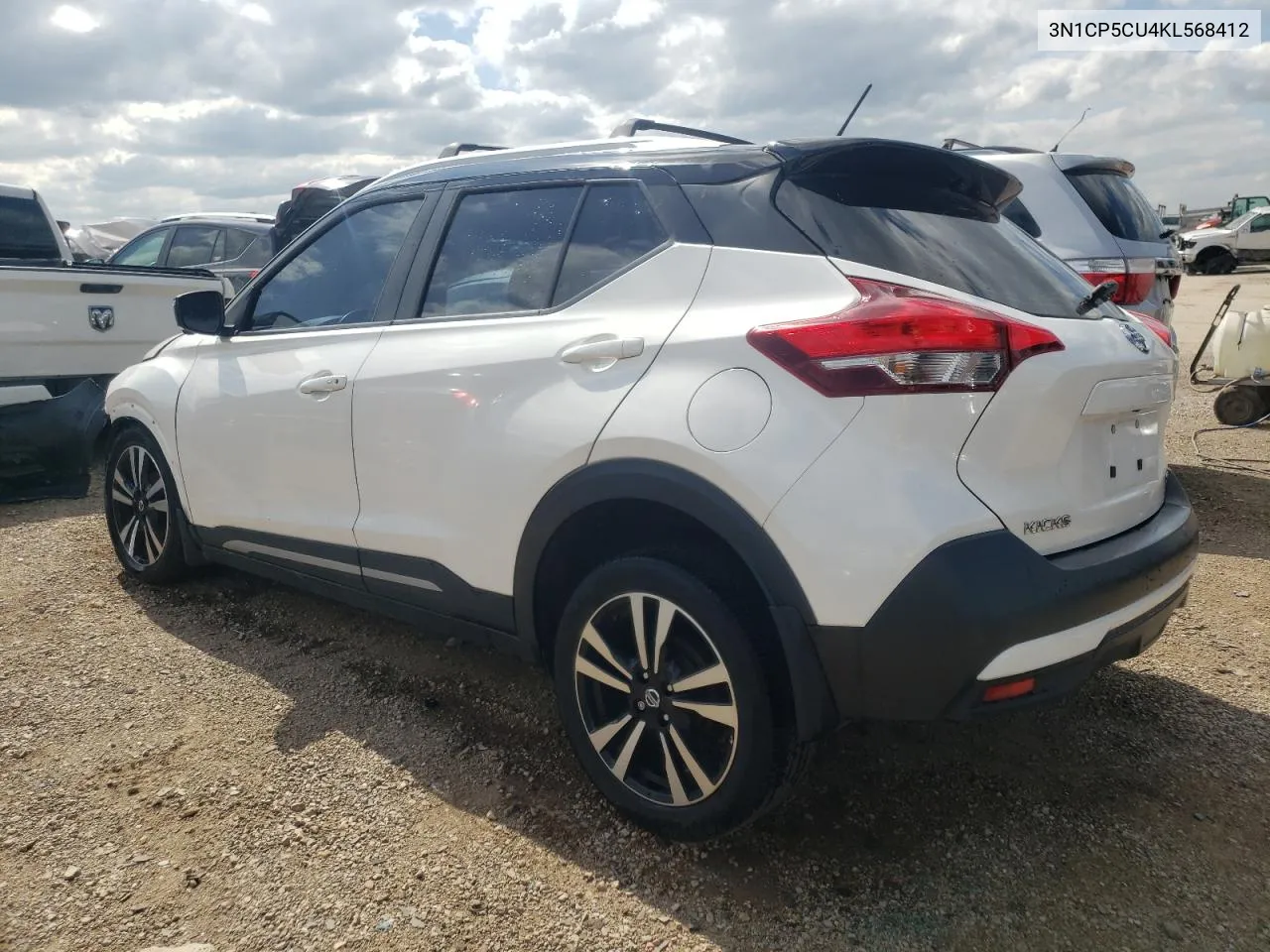 2019 Nissan Kicks S VIN: 3N1CP5CU4KL568412 Lot: 67905084