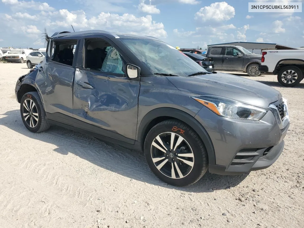 2019 Nissan Kicks S VIN: 3N1CP5CU8KL563911 Lot: 67952794