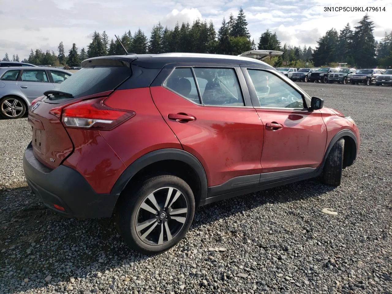 2019 Nissan Kicks S VIN: 3N1CP5CU9KL479614 Lot: 68178874