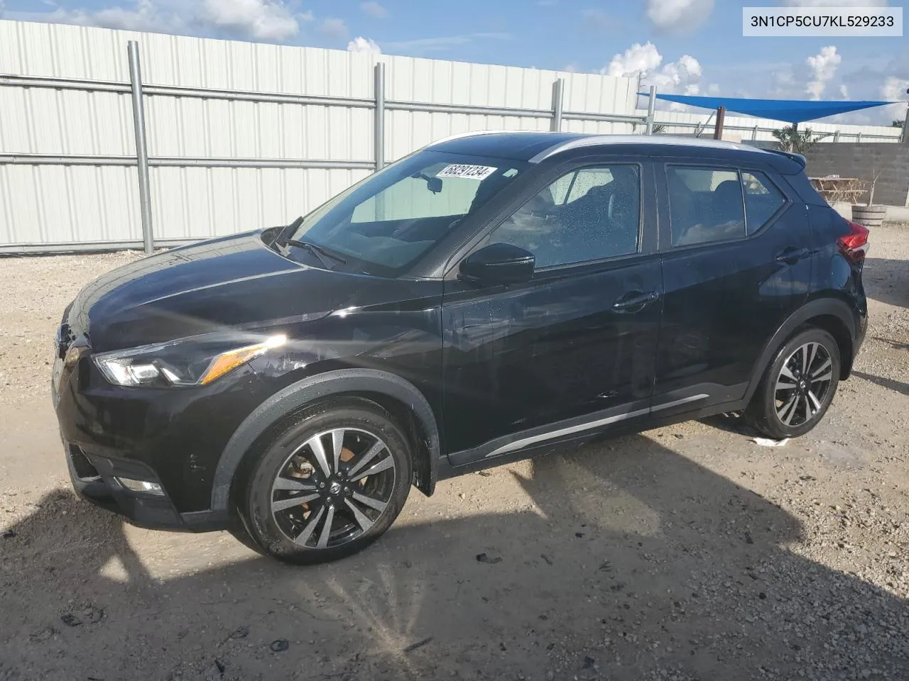 2019 Nissan Kicks S VIN: 3N1CP5CU7KL529233 Lot: 68291234