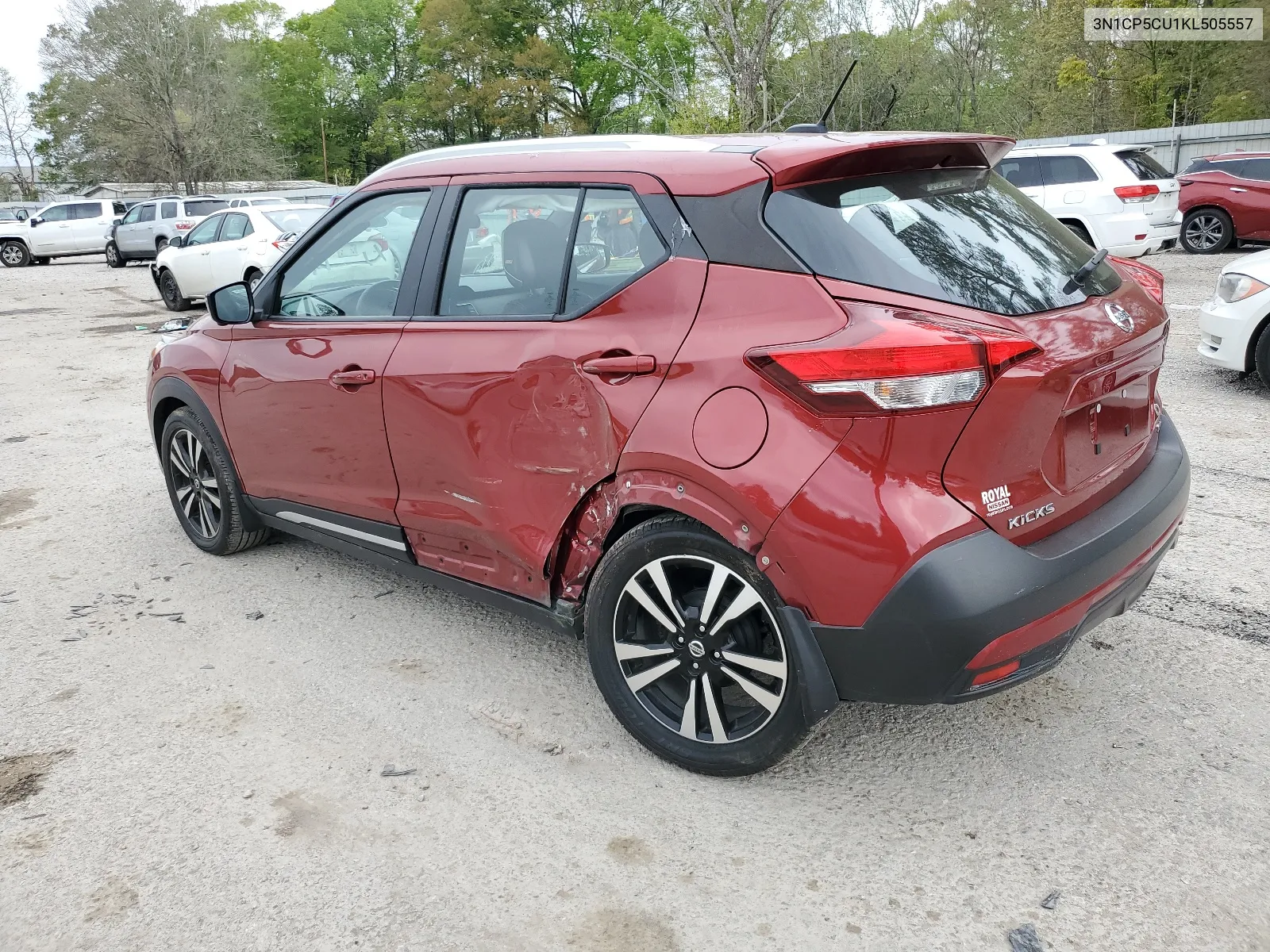 2019 Nissan Kicks S VIN: 3N1CP5CU1KL505557 Lot: 68740644