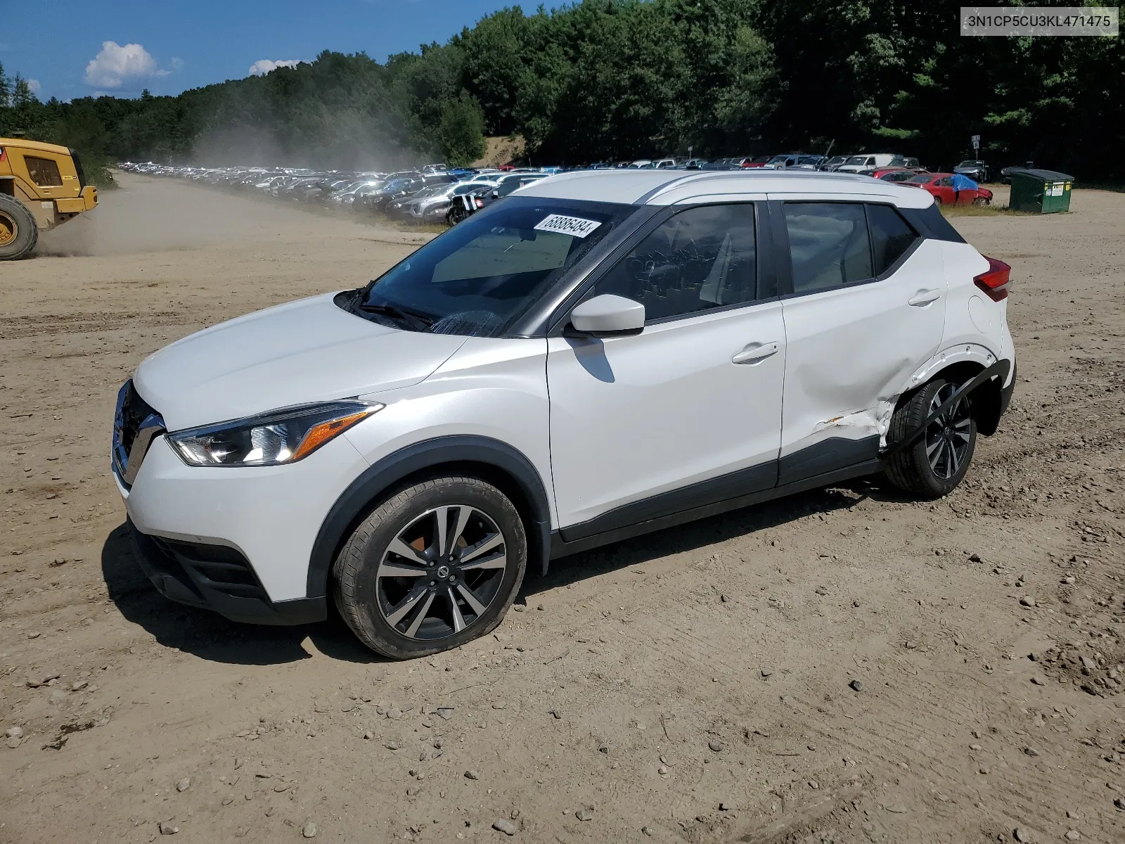 2019 Nissan Kicks S VIN: 3N1CP5CU3KL471475 Lot: 68886484