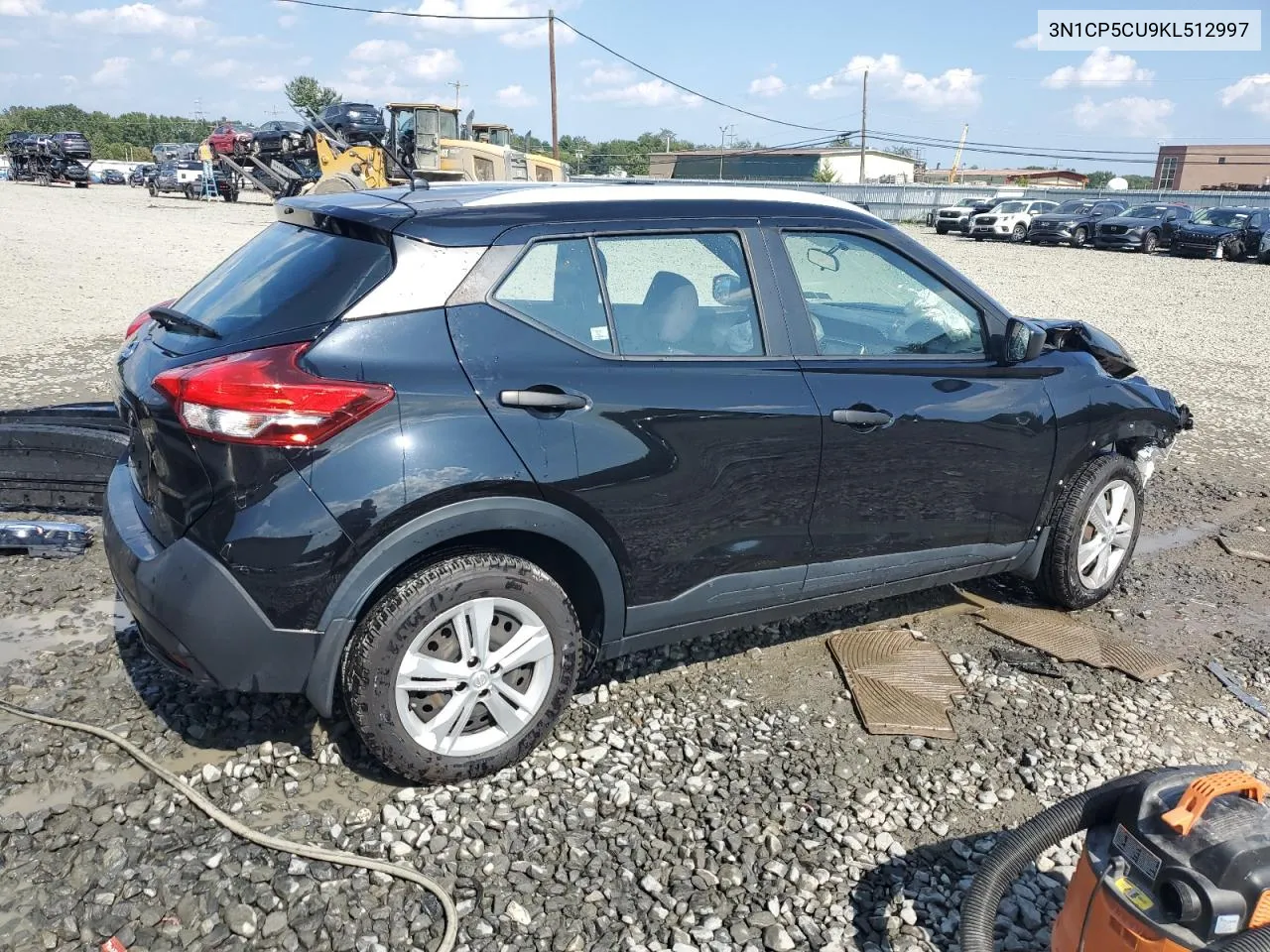 2019 Nissan Kicks S VIN: 3N1CP5CU9KL512997 Lot: 69388074