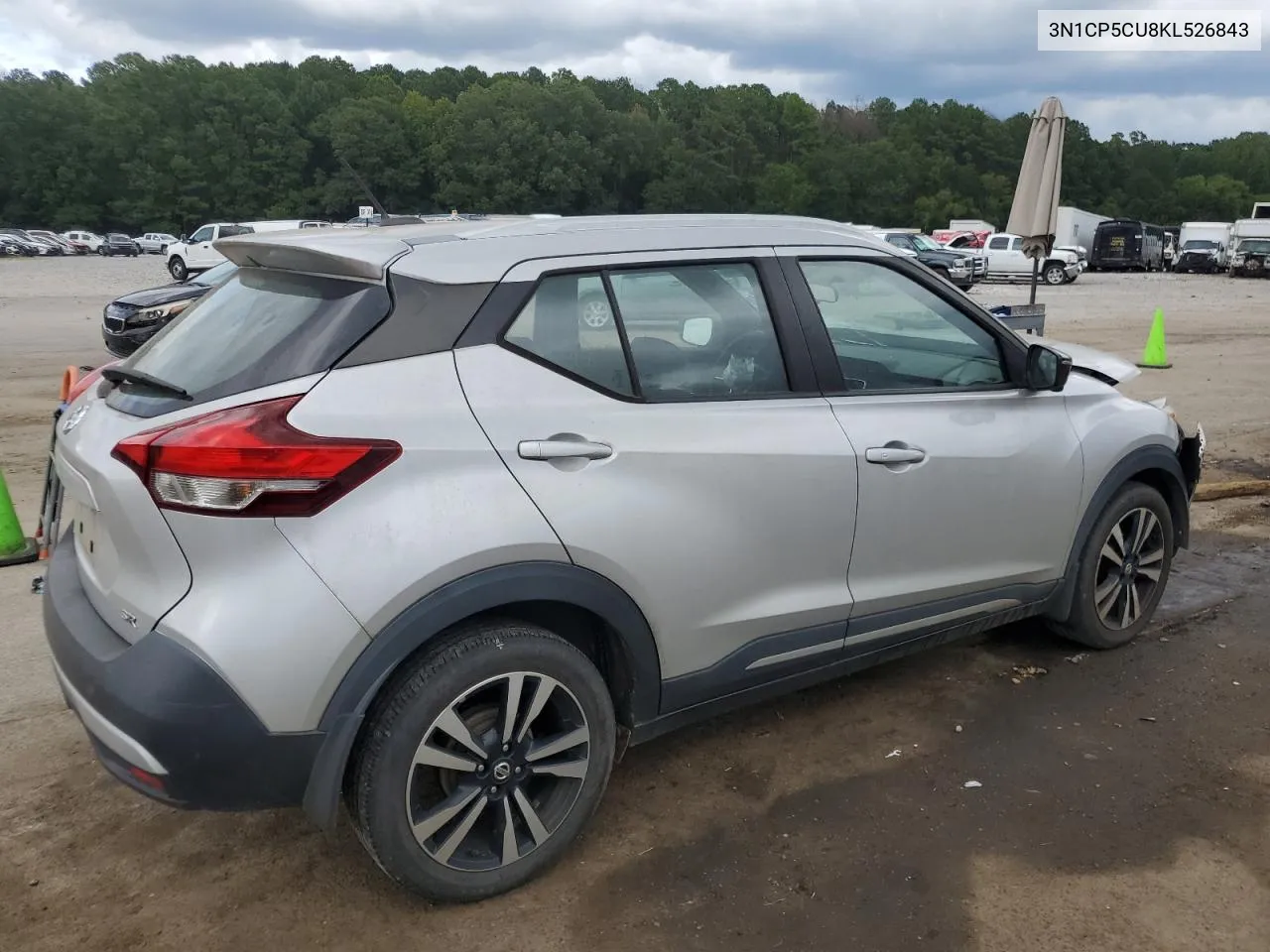 2019 Nissan Kicks S VIN: 3N1CP5CU8KL526843 Lot: 69742964