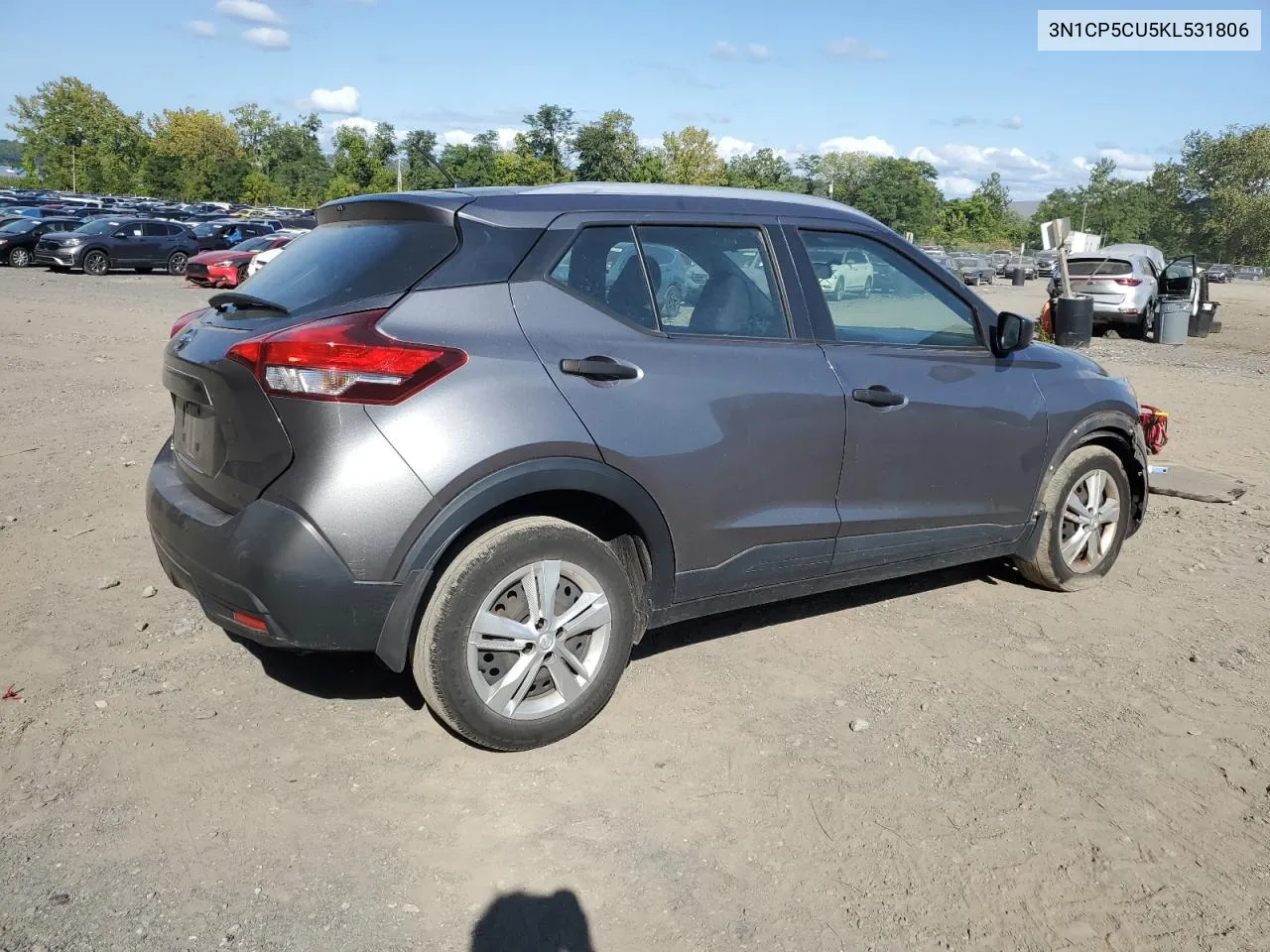 2019 Nissan Kicks S VIN: 3N1CP5CU5KL531806 Lot: 70393934