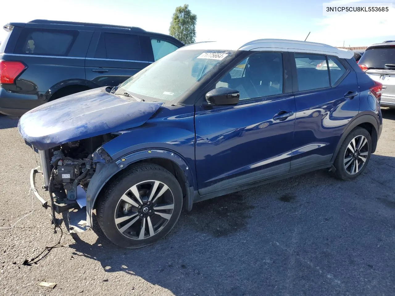 3N1CP5CU8KL553685 2019 Nissan Kicks S