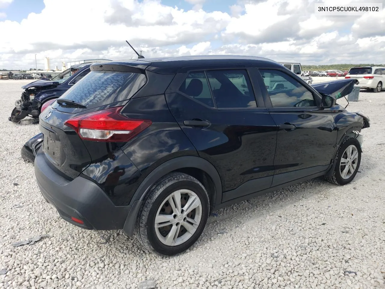 2019 Nissan Kicks S VIN: 3N1CP5CU0KL498102 Lot: 72209864