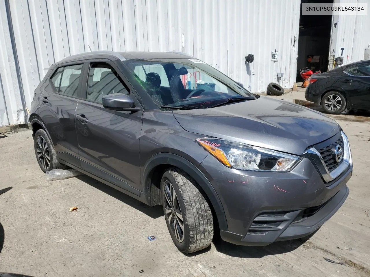 2019 Nissan Kicks S VIN: 3N1CP5CU9KL543134 Lot: 72223454