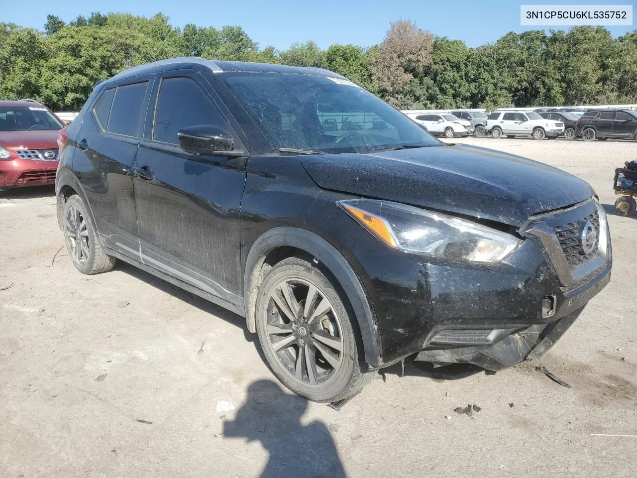 2019 Nissan Kicks S VIN: 3N1CP5CU6KL535752 Lot: 72270324