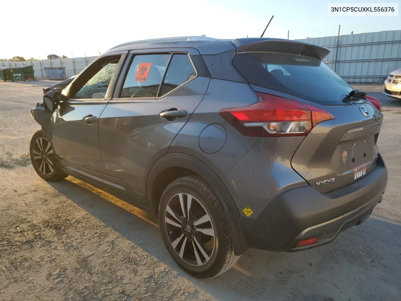 2019 Nissan Kicks S VIN: 3N1CP5CUXKL556376 Lot: 72443444