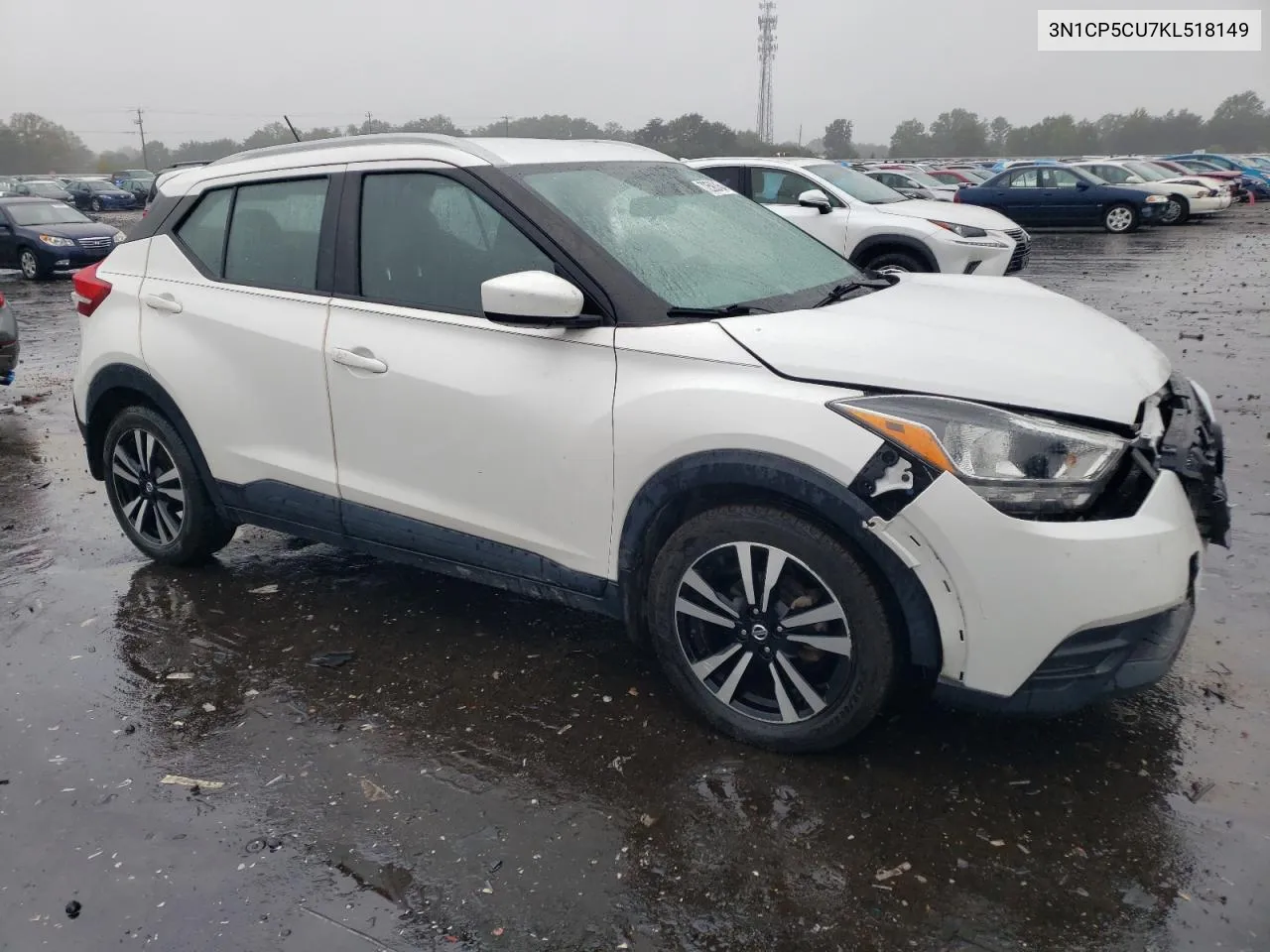 2019 Nissan Kicks S VIN: 3N1CP5CU7KL518149 Lot: 72592454