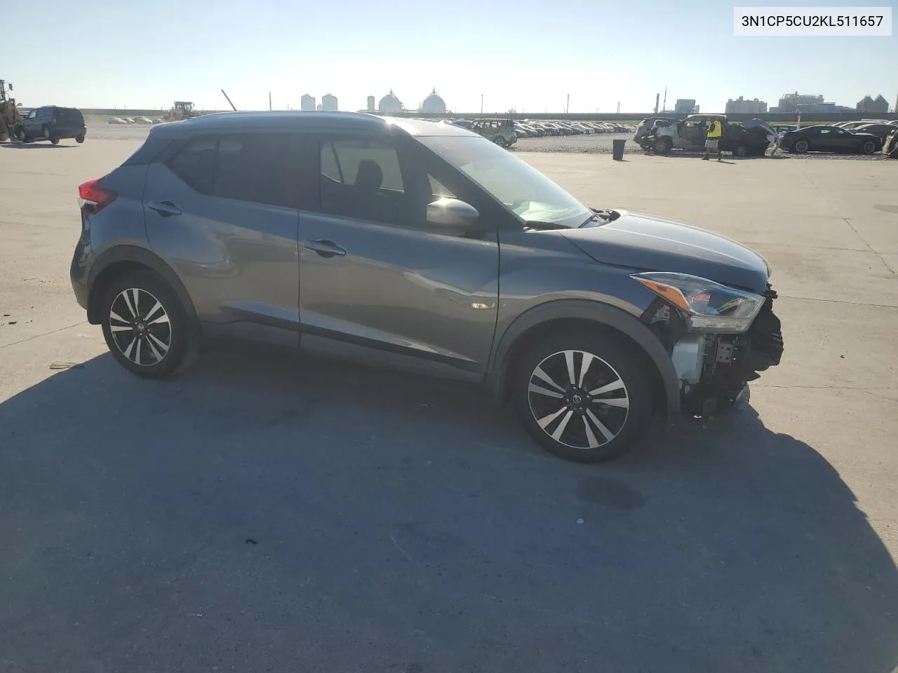 2019 Nissan Kicks S VIN: 3N1CP5CU2KL511657 Lot: 72715234