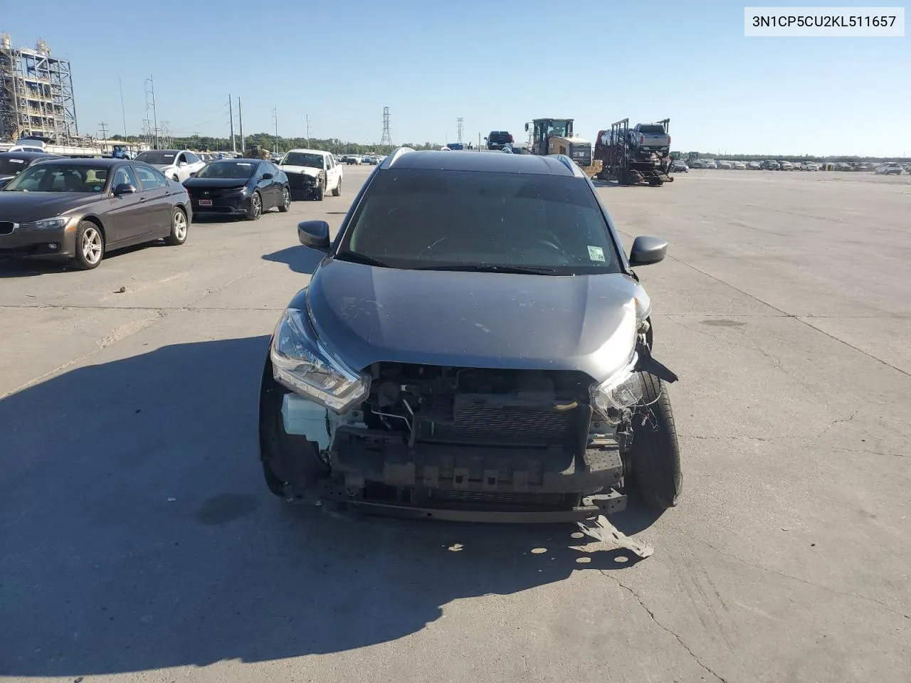 2019 Nissan Kicks S VIN: 3N1CP5CU2KL511657 Lot: 72715234