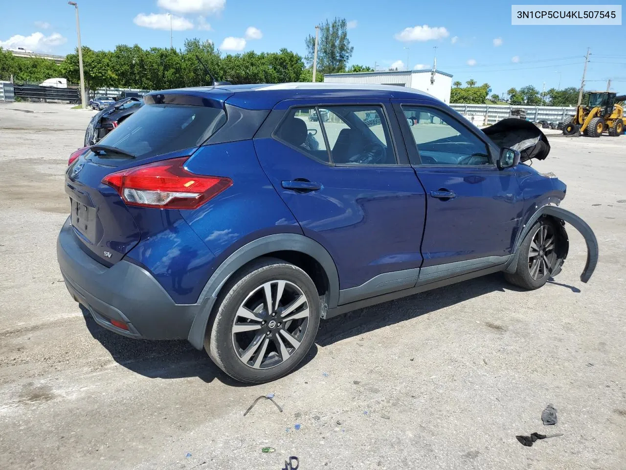 2019 Nissan Kicks S VIN: 3N1CP5CU4KL507545 Lot: 72765044