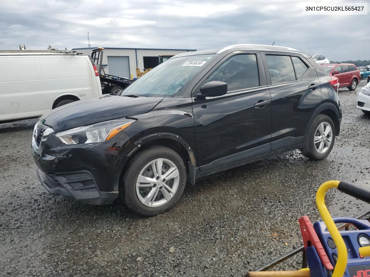 2019 Nissan Kicks S VIN: 3N1CP5CU2KL565427 Lot: 72849634